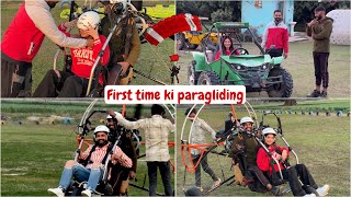 Flying To 15000 Feet Paragliding Paramotor 🪂Life mai First Time  Shilpa Chaudhary [upl. by Nevar]