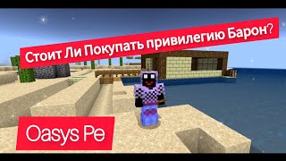 Стоит ли покупать привилегию Барон На сервере Oasys Pe Minecraft Майнкрафт [upl. by Aniale]