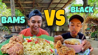 GE BAMS DUEL MASAK BERSAMA MAS BLACK‼️KESERUAN MASAK amp MUKBANG BARENG🤣 [upl. by Ytoc]