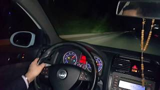 Crazy accident golf gti at high speed [upl. by Flatto225]