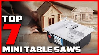 Mini Table Saw Buying Guide Top 7 Picks for Your Workshop [upl. by Asselem]