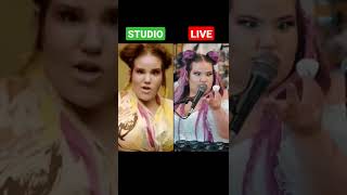 NETTA  TOY STUDIO vs LIVE PERFORMANCE netta toy autotune [upl. by Schaumberger]