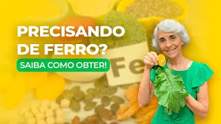 Está precisando de ferro Saiba como obter [upl. by Elocal]