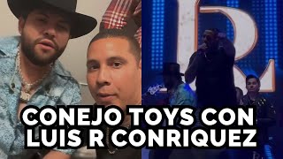 CONEJO TOYS EN CONCIERTO CON LUIS R CONRIQUEZ [upl. by Ilona453]