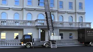 Pritchards of London  Furniture Lift Hire  Removals amp Storage [upl. by Nottirb]