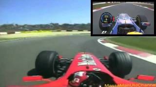 F2004 vs RB7  Nurburgring [upl. by Matthia]