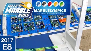 Marble Race Marble League 2017 E8  High Jump [upl. by Etteyniv]