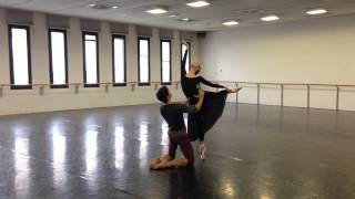 Romeo and Juliet rehearsals  Alina Somova amp Roberto Bolle Teatro alla Scala [upl. by Hildagarde397]