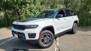 2023 Jeep Grand Cherokee Trailhawk 4xe POV Test DriveReview [upl. by Noraf]