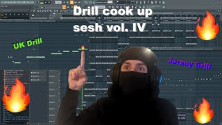 UK x Jersey Drill cook up sesh [upl. by Beatrisa]