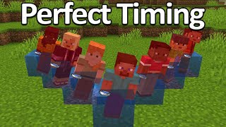 TOP 3000 PERFECT TIMING MOMENTS IN MINECRAFT When the Timing is PERFECT [upl. by Baras]