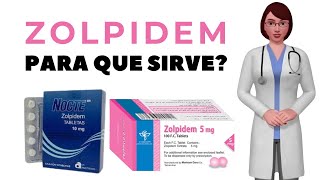 ZOLPIDEM que es y para que sirve zolpidem como tomar zolpidem 10 mg [upl. by Ajit493]