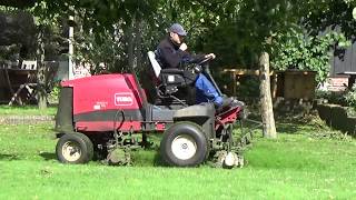 TORO REELMASTER 5010 H GRAS MAAIEN [upl. by Aivad]