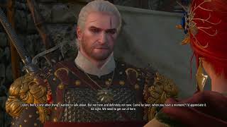 The Witcher 3  Count Reuvens Treasure Find A Way Out Of The Witch Hunters Outpost PS5 40 [upl. by Anerbas]