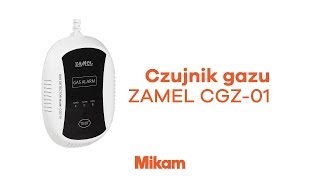 Czujnik gazu ziemnego ZAMEL CGZ01  mikamskleppl [upl. by Nohsid]