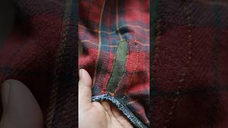 visible mending with a patch  full tutorial on my page [upl. by Alon]