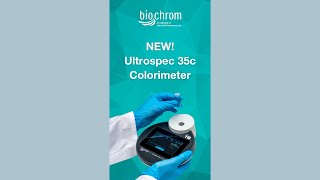 COMPACT amp PORTABLE  Ultrospec 35c Colorimeter  Biochrom [upl. by Ilehs531]