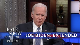 Full Extended Interview Joe Biden Talks To Stephen Colbert [upl. by Sirod950]