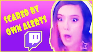 Twitch Streamer Scared by Own Alerts and more 🤣 [upl. by Earissed]