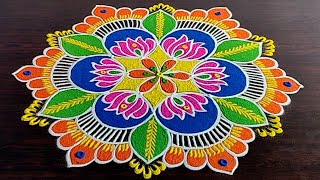 Sankranthi Special Design Rangoli 🌹 Sankranthi Muggulu 🌹 Sankranthi Kolam Rangoli 🌹 Sankranthi Rango [upl. by Elades]