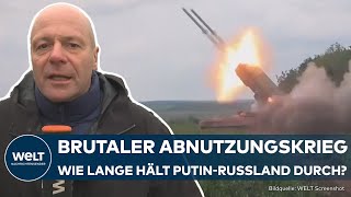 UKRAINEKRIEG Knackpunkt Wirtschaft  Wie lange kann Putin sich diesen Krieg noch leisten [upl. by Gine870]