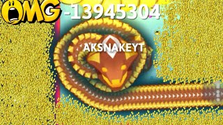 OMG 😱SNAKE IO🐍 BIGGEST SCORE COLLECTION🐍 WORLD RECORD 🐍SNAKE IO GAMEPLAY [upl. by Leanahtan]