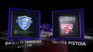 Highlights Banco di Sardegna SassariOriOra Pistoia 7° turno LBA Serie A PosteMobile [upl. by Irec199]