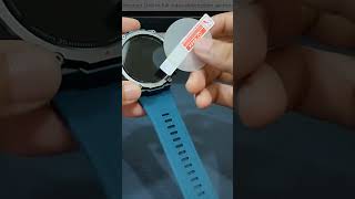 Screen guard for Noise Force Rugged132” HD Display Smartwatch how to install tutorial shorts [upl. by Behnken781]