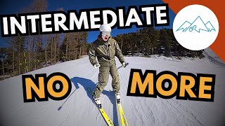 How to ski parallel on steep slopes  How to ski with more control  Ski drills for intermediate [upl. by Parrnell]