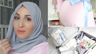 VLOG grossesse  8 ème mois  Valise maternité 🍼 [upl. by Landahl]