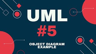 UML Basics with PlantUML 5 Object diagram  Example [upl. by Aurelia]