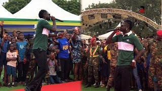 See What Kuami Eugene did to Military Officers at Burma Camp🔥 It was a Party Mahd Performance🔥 [upl. by Aubree]