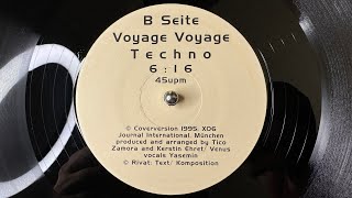 X06 Feat Yasemin – Voyage Voyage Techno Version  Journal International – 20 184 1995 [upl. by Lynd48]