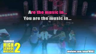 KARAOKE You Are The Music In Me Sharpay Version High School Musical 2 [upl. by Akinat851]