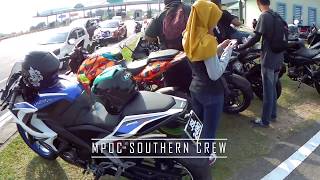 VLOG 02  Ride to Bike Fest Sri Gading [upl. by Ahsaeym]