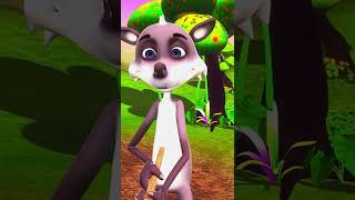 അണ്ണാറക്കണ്ണനും കുറുക്കനും  Part 2  Cartoon Animation Story  Annarakannanum Kurukkanum shorts [upl. by Wiltsey]