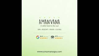 Amanvana Riverside Spa Resort Luxury amidst the Western Ghats amanvana coorg sparesort [upl. by Canty]