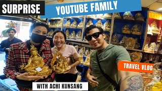 surprise 😜  Achi kunsang is back  Delhi vlog  majnu katila  Tibetan vlogger  bir  India [upl. by Barcroft]