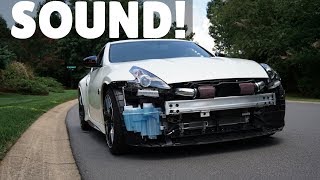 370Z Cold Air Intake Sound Difference [upl. by Sharlene663]