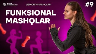 Funksional mashgulotlar l Jismoniy mashgulotlar 9DARS [upl. by Dunaville239]