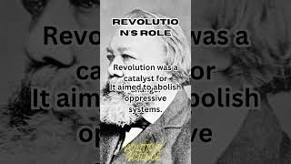 Revolutions Role Unveiled Karl Marxs Vision for Societal Change  Quick Insights marxism shorts [upl. by Lirrad]