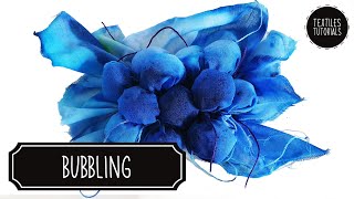 Bubbling Fabric  Fabric Manipulation [upl. by Tneicniv]