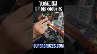 Titanium intercooler systems wwwsupercruzescom [upl. by Aklog]