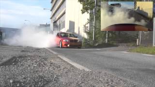 Bmw 1m Burnout [upl. by Calie]