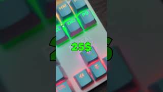 👉MEJORES TECLADOS MECANICOS CALIDAD PRECIO  Muy Baratos setupgamer [upl. by Lybis]