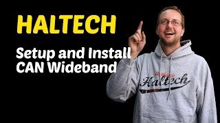 Haltech DIY Installing and Setting Up a CAN Wideband Controller [upl. by Zakarias]