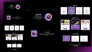 Responsive Personal Portfolio Website using HTML CSS amp Javascript [upl. by Culbertson]