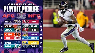 NFL Playoff Picture UPDATED Will the Ravens REMAIN ON TOP as the No 1 seed  CBS Sports [upl. by Shiau]