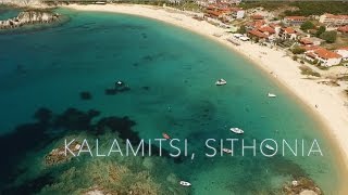 Kalamitsi Beach  Halkidiki Best Beaches 2016 [upl. by Ydollem]