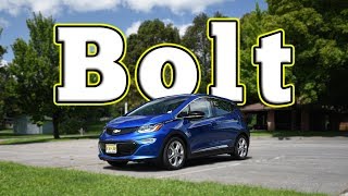 2017 Chevrolet Bolt EV Regular Car Reviews [upl. by Enyrehtac874]